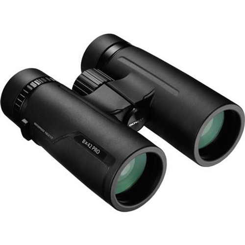 Olympus 8x42 PRO Compact Water Proof Roof Prism Binocular with 7.5 Degree Angle of View