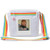 Polaroid Spectrum Box Camera Bag (White with Multicolor Strap)