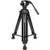 Manfrotto 502X Fluid Video Head & MVTTWINMA Aluminum Tripod with Mid-Level Spreader