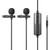 LMD-40C Dual Omnidirectional Lavalier Microphone