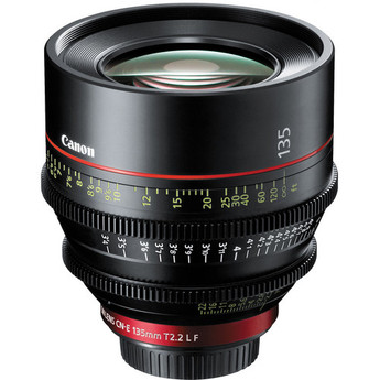 Canon CN-E 135mm T2.2 L F Cinema Prime Lens (EF Mount) - Berger