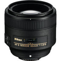 Nikon AF-S NIKKOR 85mm f/1.8G レンズ Nikon AF-S NIKKOR 85mm f/1.8G Lens
