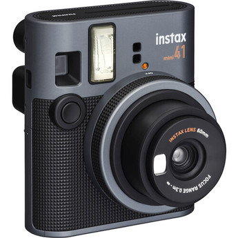 富士フイルム INSTAX mini 41 Fujifilm instax mini 41 Instant Film Camera Black 16844408 - Best Buy