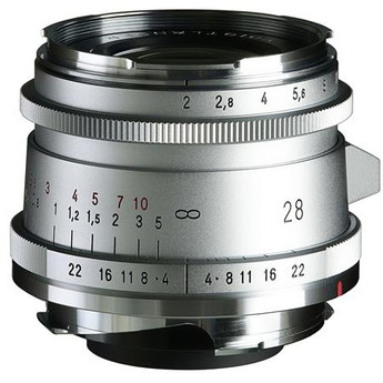 Voigtlander 28mm f/2.0 Ultron Vintage Aspherical VM Lens Type II