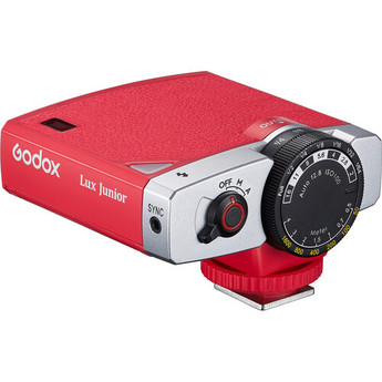Godox Lux Junior Retro Camera Flash (Red) - Berger Brothers