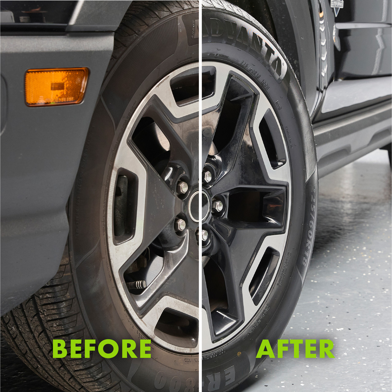 Midnight Black Ultimate Tire Shine System