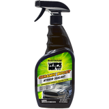 Front of Wipe New Ceramic Boost Hybrid Sealant bottle promoting color enhancement, gloss, and spray-on protection for cars