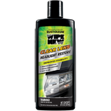 Front of Wipe New Clear Lens Headlight Restore 8 oz bottle promoting oxidation removal and improved visibility for headlights