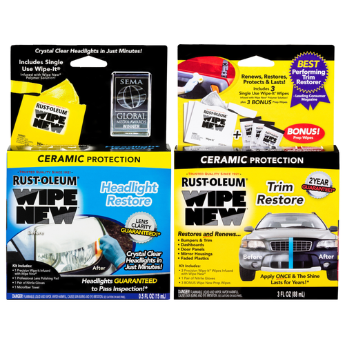 Headlight & Trim Restore Pair