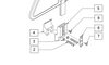 Quickie Side Guard Clamps (new plastic)