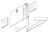 TiLite Velcro Adjustable Back Upholstery