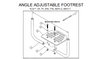 TiLite Angle Adjustable Aluminum Footrest
