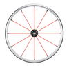24" Spinergy LX FLEXRIM Wheelchair Wheels (Pair)