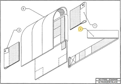 TiLite Backrest Strap for Back Upholstery