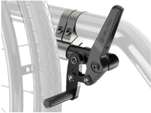 Newton Push to Lock Wheel Lock