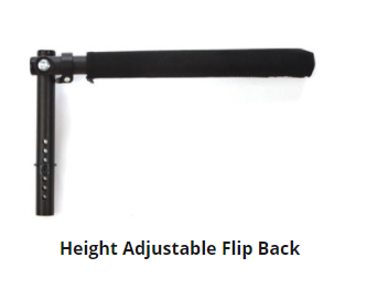 TiLite Flip Back Tubular Armrest