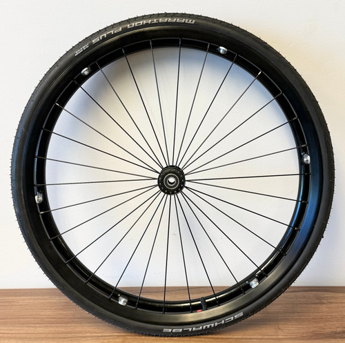 24" Shadow Wire Wheelchair Wheels (Pair) (OVERSTOCK)