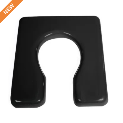 [P61124] 16" W x 18" D U-Shaped Black Ensolite with 1" Foam