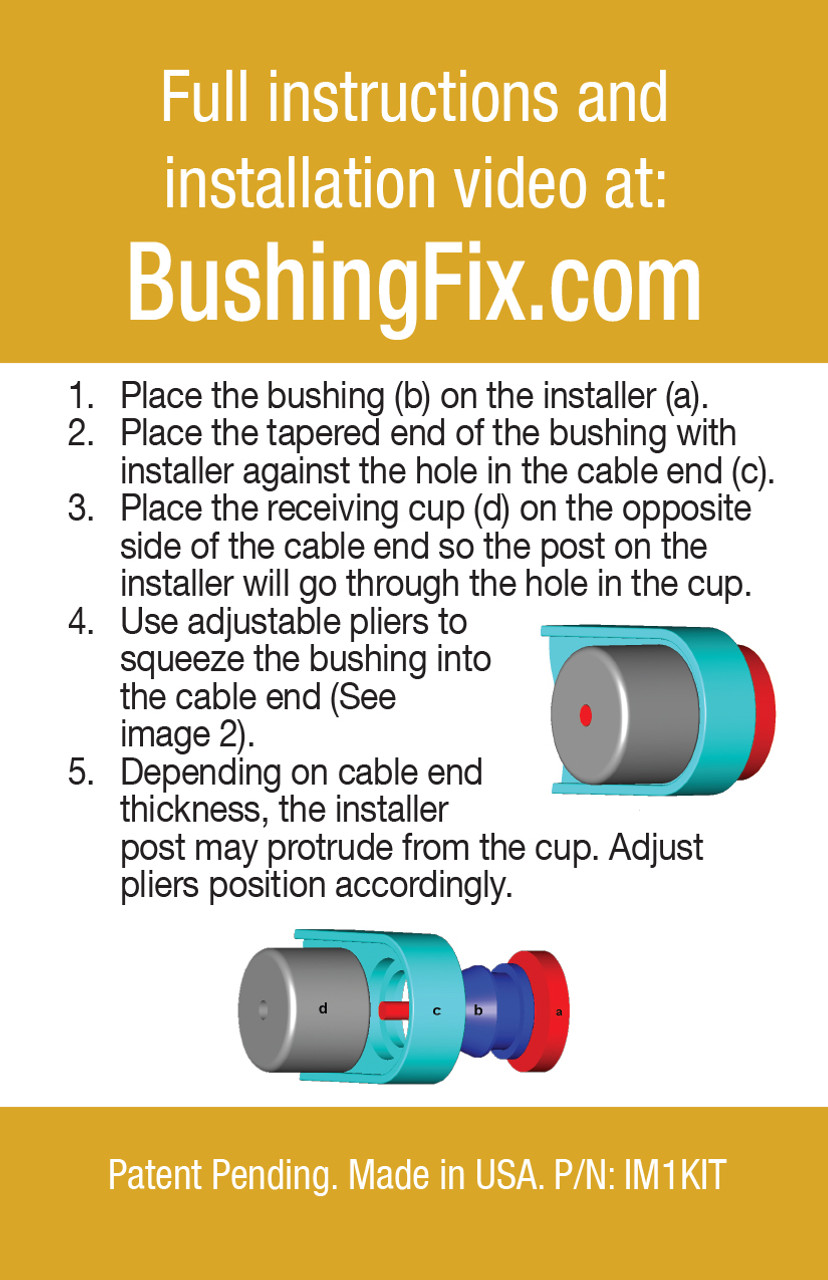 Chevrolet Silverado 3500 Shift Cable Bushing Kit