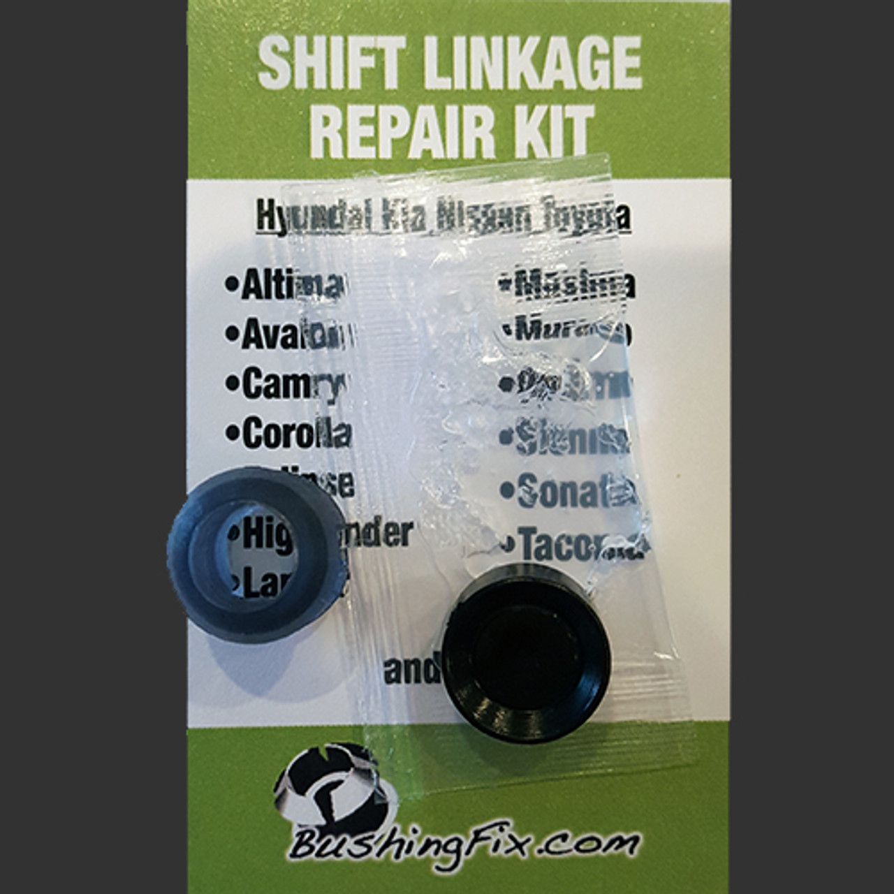 Chevrolet City Express shift bushing repair for transmission cable