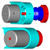 Buick Regal shift bushing repair kit place bushing  as shown and press teeth into cable end 