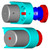 GMC Savana 2500 shift bushing repair kit place bushing  as shown and press teeth into cable end 