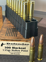 .300 Blk 135 Grain HollowPoint 20 Ct SUPERSONIC New