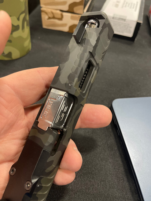 Glock 19 Gen 3 Upper MULTI Blk Blowhole Comp Stainless