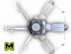Mud-Skipper 35hp Surface Drive PRO*R w/ Reverse FULLY ASSEMBLED
