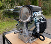 STAINLESS STEEL EXHAUST for 670/740cc  V TWIN - STANDARD MODEL