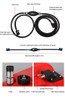 PORTABLE FUEL TANK & FUEL HOSE - 3.17 GALLON