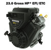 Vanguard 23hp EFI Electric Start V twin Engine 1-1/8" X 4" - Muffler included
