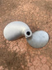 SPLINED 2 BLADE STAINLESS PROP - 7.5"
