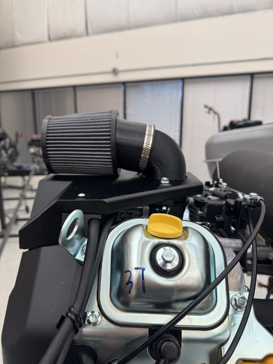 Performance air filter and shroud - 670/740cc - 22hp/25hp