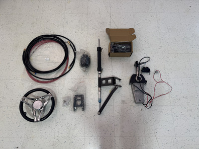MUD-SKIPPER SURFACE DRIVE REMOTE STEERING KIT  - 25HP+