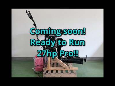 Mud-Skipper 27hp Surface Drive Ready to Run - w/ Fuel Tank and Leads