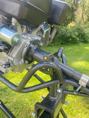 MUD-SKIPPER 5-7hp LONG TAIL KIT - With Propeller Trim Adjustment