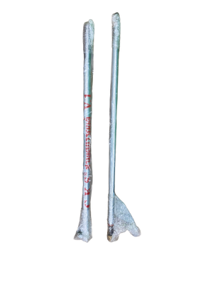 85" LONG - 2 PIECE LONG TAIL SHAFT w/ HEX NUT