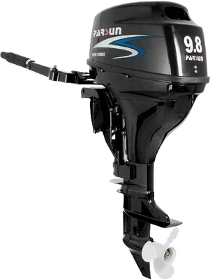9.8HP MANUAL START & LONG SHAFT OUTBOARD