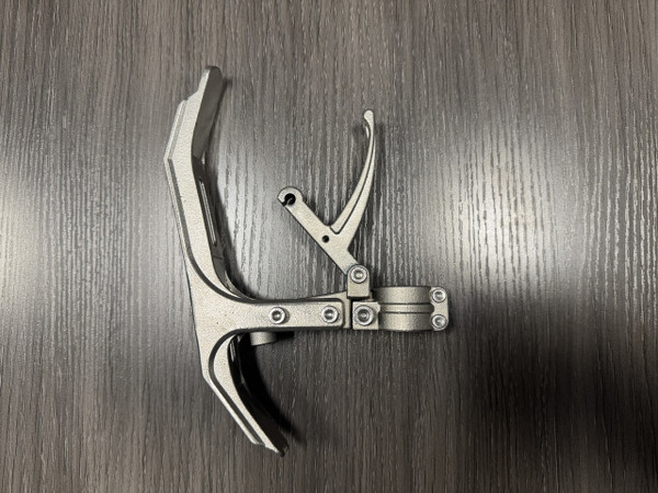 LONG THROW THROTTLE LEVER WITH BRUSH GUARD - Fits 3/4" OD TILLER HANDLES