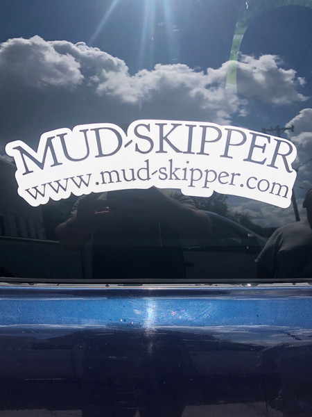 MUD-SKIPPER 2 PART BOAT DECAL