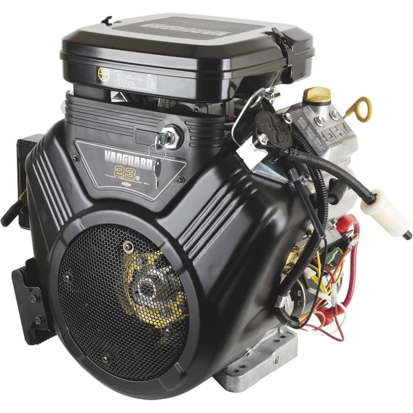 Vanguard 23hp Electric Start V twin Engine 1" x  3" - Muffler included