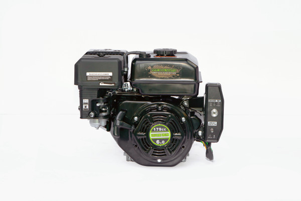 6HP 4-STROKE GASOLINE ENGINE - ELECTRIC START - 3/4" PTO - Weighs 37lbs