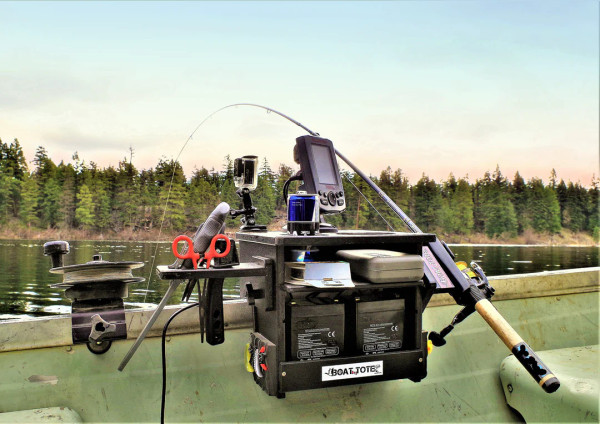 The Black Box - Tools, Supplies, and Equipment for Jon Boat Fishing Trips  with a Longtail Mud Motor 