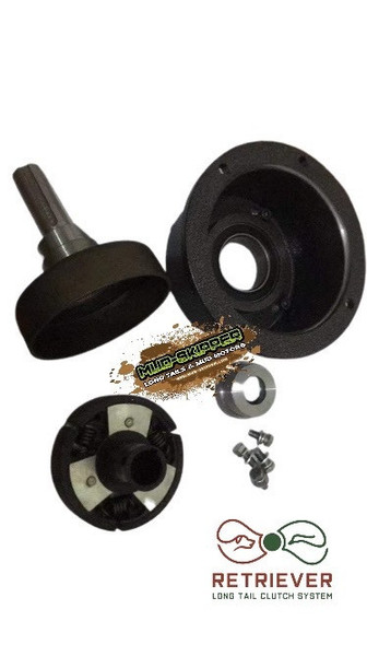 Retriever Long Tail Mud Motor Clutch System - 5-7hp - 3/4