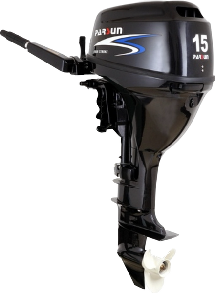 15HP MANUAL + ELECTRIC START - LONG SHAFT OUTBOARD