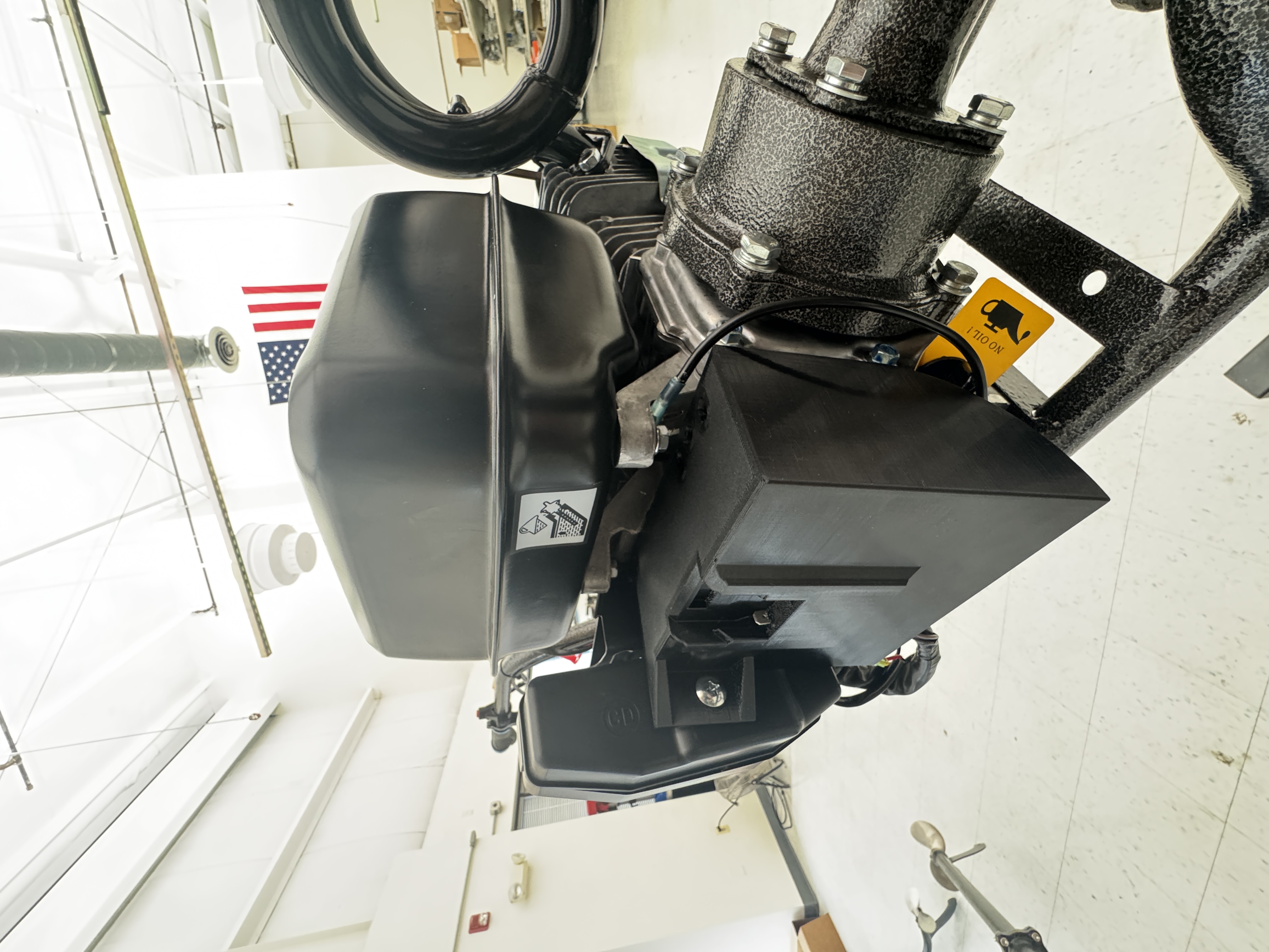 WEATHER RESISTANT WIRE COVER - ELECTRIC START - 4hp-7.5hp ENGINE CLASS