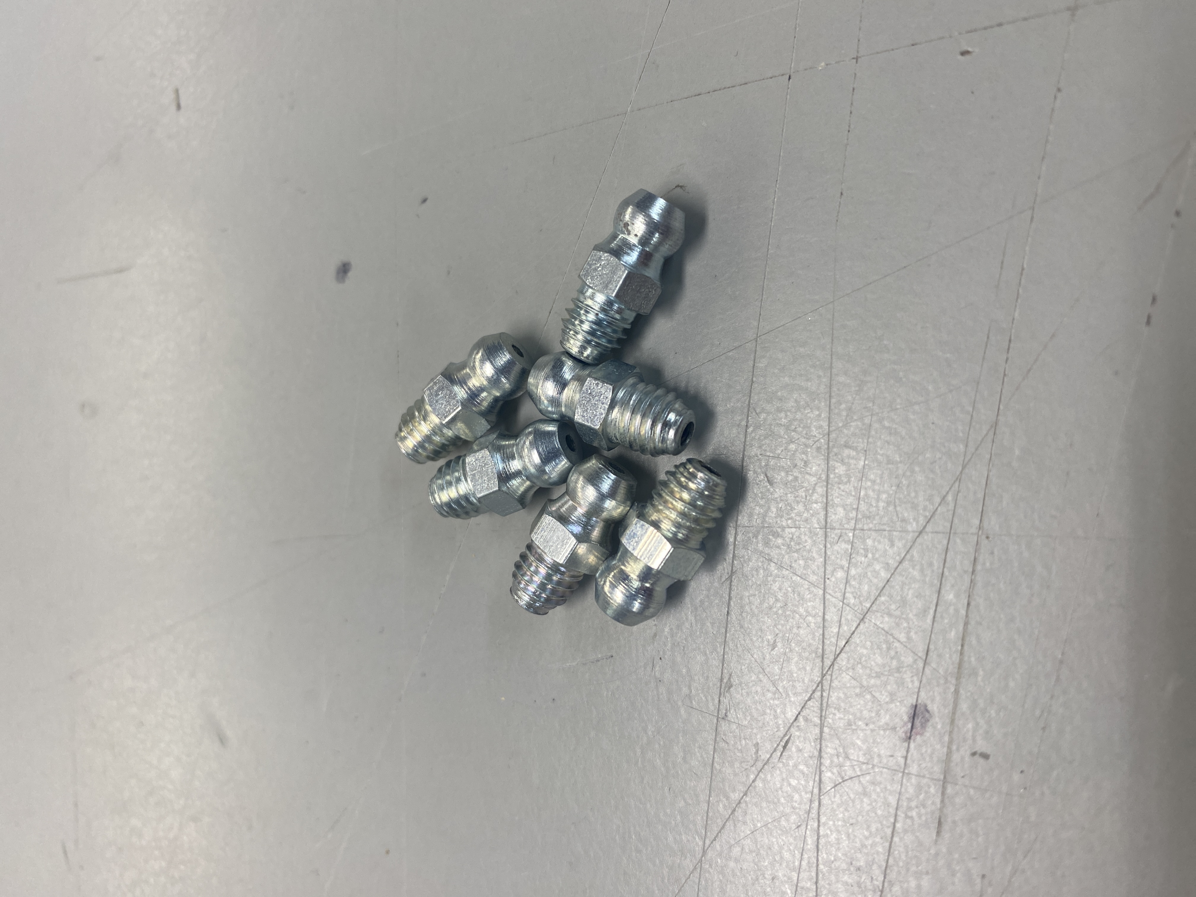 M6 GREASE FITTINGS - 6 PACK