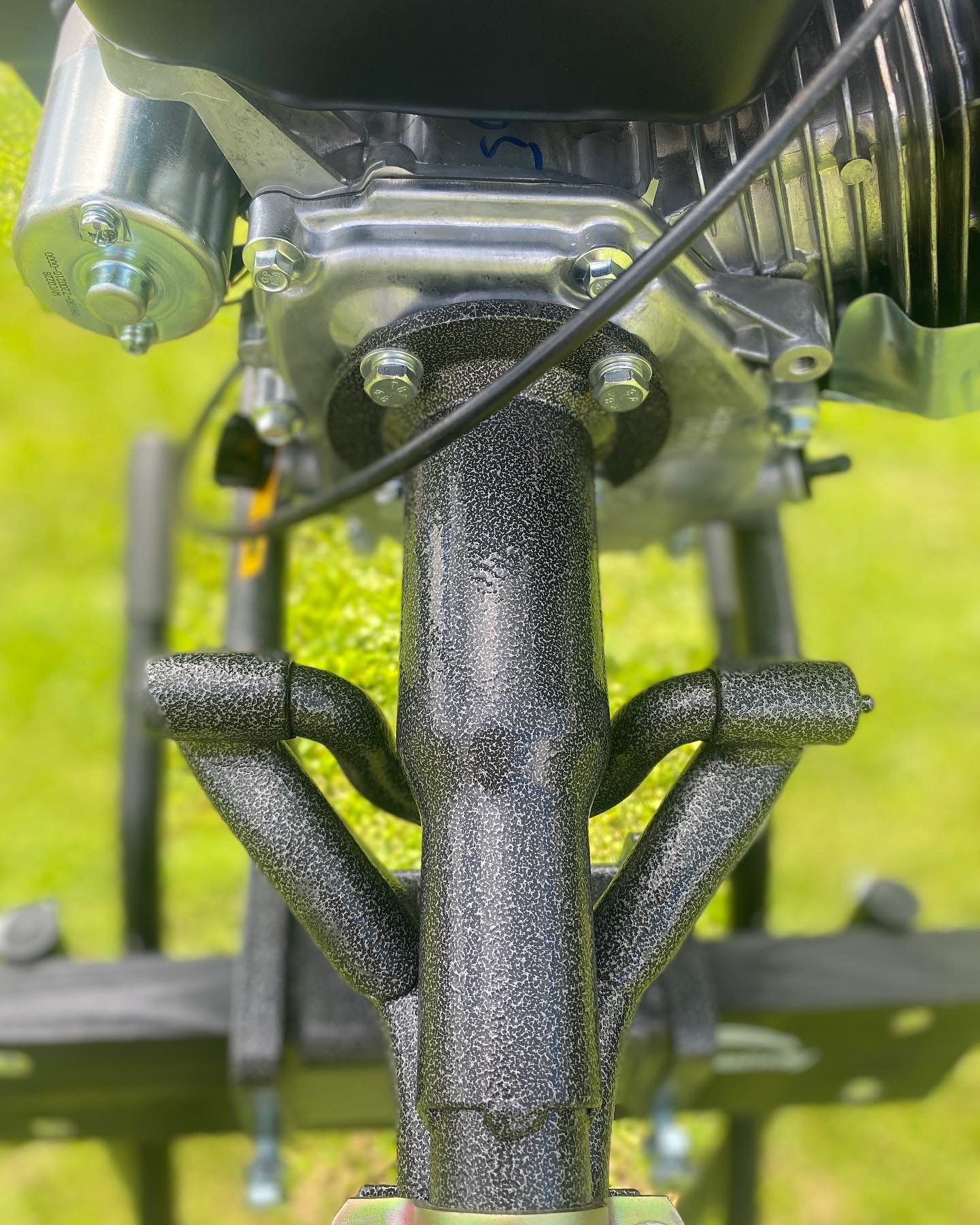 MUD-SKIPPER 4-7hp LONG TAIL KIT - 2 Piece Shaft - With Propeller Trim Adjustment