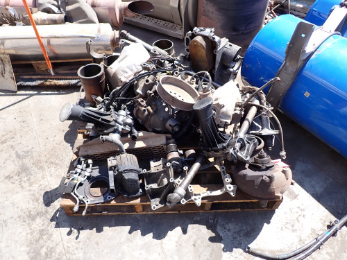 Detroit DD15 Engine Compartment Various Parts